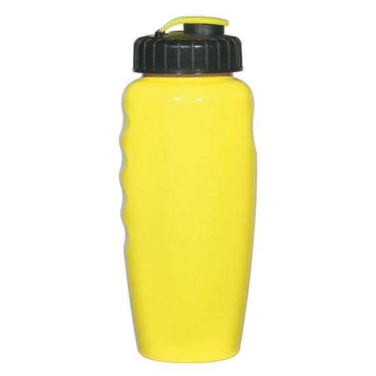 Poly-Clear™ 30 Oz. Gripper Bottle - DRK083