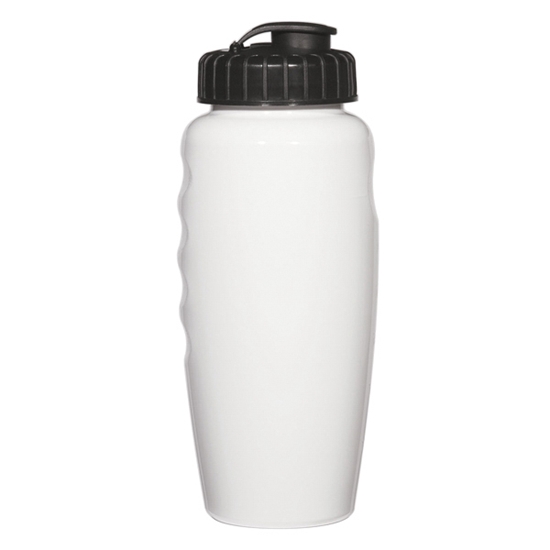 Poly-Clear™ 30 Oz. Gripper Bottle - DRK083