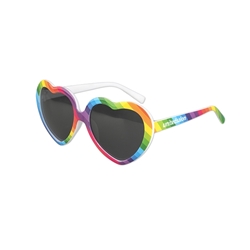 Pride Heart Shaped Rainbow Sunglasses  Custom, Imprinted, Rainbow sunglasses, Pride sunglasses, Pride Appreciation sunglasses, Pride Theme sunglasses, Pride Month sunglasses, Pride Heart heart glasses, Pride Campaign shades, 