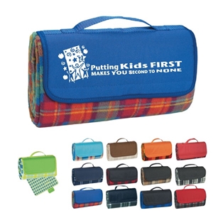 Putting KIDS FIRST Makes You SECOND To NONE Roll Up Picnic Blanket