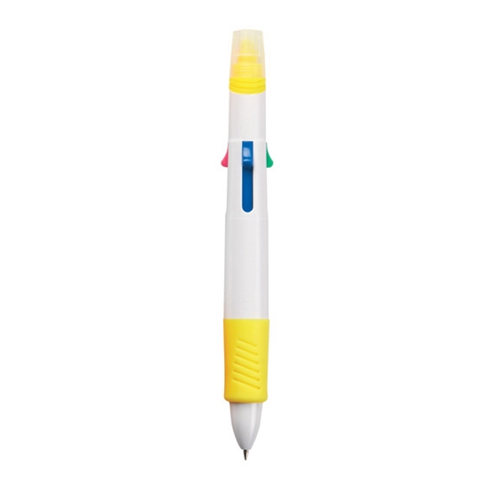 Quatro Pen With Highlighter - WRT016