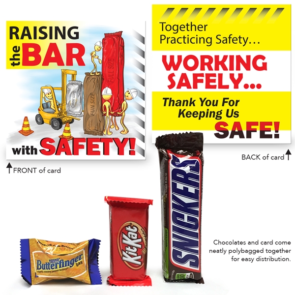 Raising the Bar with Safety Mini Treat Set | Workplace Safety Rewards | Care Promotions