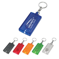 Rectangular LED Light Key Chain Rectangular LED Light Key Chain, Rectangular, LED, Light, Key, Chain, Imprinted, Personalized, Promotional, with name on it, giveaway,