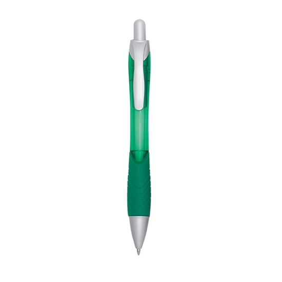 Rio Ballpoint Pen With Contoured Rubber Grip - WRT114