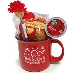 Rise and Shine Appreciation Ceramic Gift Set  Ceramic, Campfire, Mug Set,  Breakfast Appreciation Gift, Morning Meeting Ice Breakers, Breakfast Recognition gift, Appreciation, Holiday Appreciation, Gift Set, Team, Staff, Gifts, Appreciation, Care, Nurses, Volunteers, Team, Healthcare, Teachers, Staff, Housekeepers, Environmental Services, Incentives, Holiday Gift Ideas,  