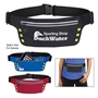 Running Belt With Safety Strip And Lights Sports Running Pack, Running Bag, Walking Pack, Fanny, Walking, Running, Pack, Imprinted, Personalized, Promotional, with name on it