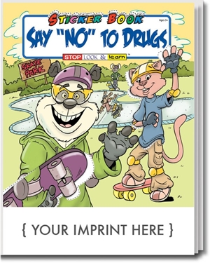 Say "NO" to Drugs Sticker & Activity Book