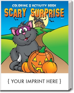 Scary Surprise Coloring & Activity Book | Care Promotions