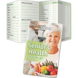 Seniors Health Organizer Key Points Seniors Health Organizer Key Points, Pocket Pal, Record, Keeper, Key, Points, Imprinted, Personalized, Promotional, with name on it, giveaway, BetterLifeLine, BetterLife, Education, Educational, information, Informational, Wellness, Guide, Brochure, Paper, Low-cost, Low-Price, Cheap, Instruction, Instructional, Booklet, Small, Reference, Interactive, Learn, Learning, Read, Reading, Health, Well-Being, Living, Awareness, KeyPoint, Wallet, Credit card, Card, Mini, Foldable, Accordion, Compact, Pocket, Aging, Elderly, Elder, Old, Retirement, Senior