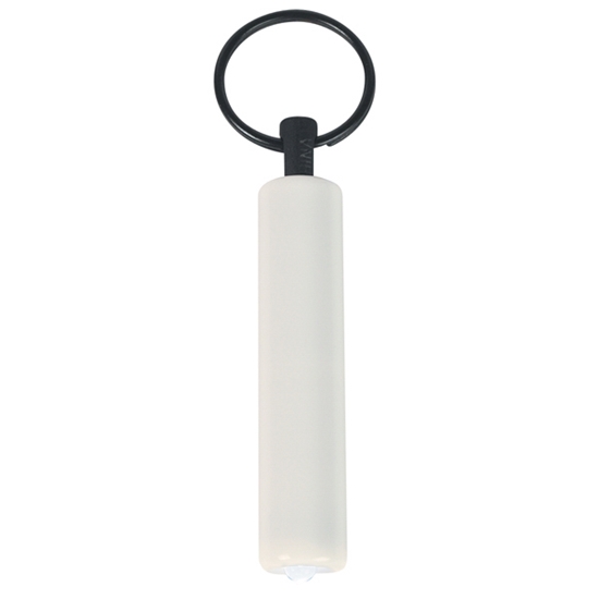 Small Cylinder LED Light With Key Ring - KEY015