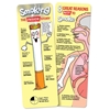 Smoking: The Inside Story Bookmark Smoking Awareness, Anti-smoking bookmark, Dangers of Smoking, bookmark, Tobacco Awareness bookmark