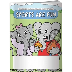 Sports are Fun Coloring Book Sports are Fun Coloring Book, BetterLifeLine, BetterLife, Education, Educational, information, Informational, Wellness, Guide, Brochure, Paper, Low-cost, Low-Price, Cheap, Instruction, Instructional, Booklet, Small, Reference, Interactive, Learn, Learning, Read, Reading, Health, Well-Being, Living, Awareness, ColoringBook, ActivityBook, Activity, Crayon, Maze, Word, Search, Scramble, Entertain, Educate, Activities, Schools, Lessons, Kid, Child, Children, Story, Storyline, Stories, Imprinted, Personalized, Promotional, with name on it, Giveaway,