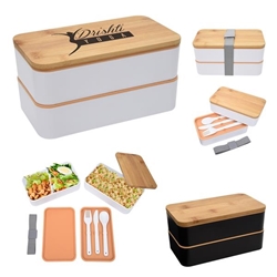 Stackable Bento Lunch Set Lunch Dish, Lunch Plate, Lunch Set, Lunch Box, Imprinted, Personalized, Promotional, with name on it, Gift Idea, Giveaway, novelty pen, promotional pen, fidget spinner pen