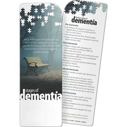 Stages of Dementia Bookmark Stages of Dementia Bookmark, BetterLifeLine, BetterLife, Education, Educational, information, Informational, Wellness, Guide, Brochure, Paper, Low-cost, Low-Price, Cheap, Instruction, Instructional, Booklet, Small, Reference, Interactive, Learn, Learning, Read, Reading, Health, Well-Being, Living, Awareness, Book, Mark, Tab, Marker, Bookmarker, Page holder, Placeholder, Place, Holder, Card, 2-side, 2-sided, Page, Aging, Elderly, Elder, Old, Retirement, Senior, Mental, Mind, Instability, Stability, Depression, Memory, Therapy, Therapist, Psychology, Psych, Psychiatrist, Psychologist, Stress, Brain, Dementia, Alzheimers, Memory, Mind, Loss, Forgetfulness, Confusion, Forget, Brain, Neurodegenerative, Degenerate, Imprinted, Personalized, 