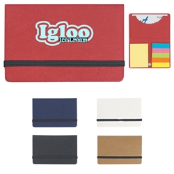 Sticky Notes And Flags In Business Card Case Sticky Notes And Flags In Business Card Case, Sticky Notes, and, Flags, in, Business, Card, Case, Imprinted, Personalized, Promotional, with name on it, giveaway, 