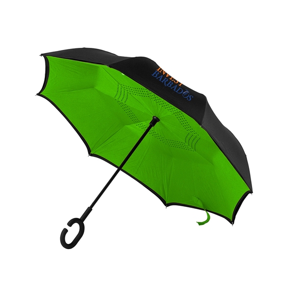  "Our EVS TEAM Shines Bright!" Reversible Umbrella  - HKW125
