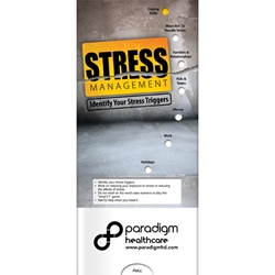 Stress Management: Identify Your Stress Triggers Slider BetterLifeLine, BetterLife, Education, Educational, information, Informational, Wellness, Guide, Brochure, Paper, Low-cost, Low-Price, Cheap, Instruction, Instructional, Booklet, Small, Reference, Interactive, Learn, Learning, Read, Reading, Health, Well-Being, Living, Awareness, PocketSlider, Slide, Chart, Dial, Bullet Point, Wheel, Pull-Down, SlideGuide, Man, Men, Guy, Dude, Male, Mental, Mind, Instability, Stability, Depression, Memory, Therapy, Therapist, Psychology, Psych, Psychiatrist, Psychologist, Stress, Brain, The Positive Line, Positive Promotions