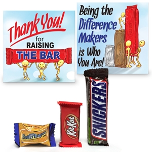 "Thank You For Raising The Bar" Recogntion & Appreciation Mini Care Package  