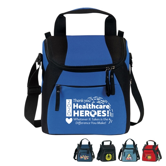 "Thank You Healthcare HEROES! Whatever it Takes is the Difference You Make" Elite 12-Pack Plus Lunch Cooler   - NUR216
