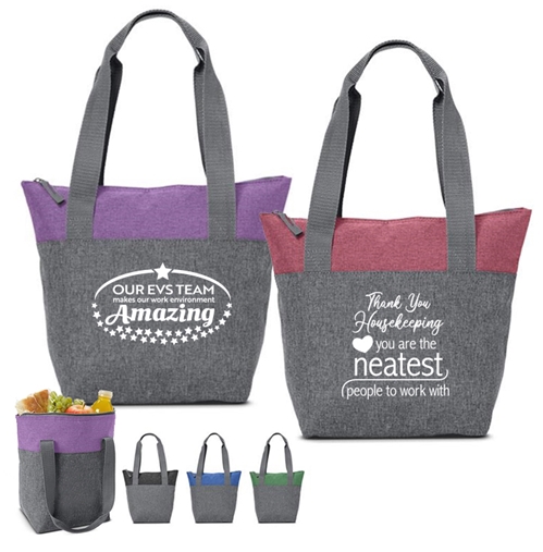  "Thank you Housekeeping: You Are The Neatest People to Work With" Adventure Lunch Cooler Tote  