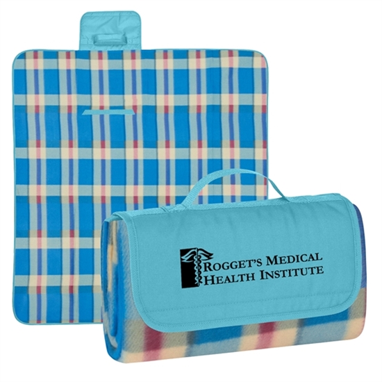 "Thanks For All You Do, We Appreciate You!" Reflections Roll Up Picnic Blanket   - EAD063