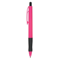 The BCA Sunrise Pen The Sunrise Pen, Sunrise, BCA, Breast Cancer Awareness, Pink, Pen, Pens, Ballpoint, Plastic, Imprinted, Personalized, Promotional, with name on it, giveaway, black ink