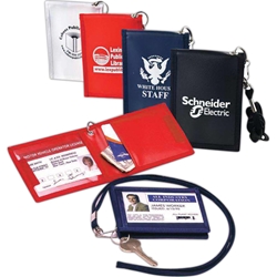 The IDentifier The Identifier, ID, Carrier, Storage ID Carrier, Lanyard, Imprinted, Personalized, Promotional, with name on it, giveaway