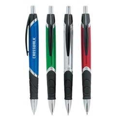 The Metallic Pen The Metallic Pen, Metallic, Pen, Pens, Ballpoint, Plastic, Imprinted, Personalized, Promotional, with name on it, giveaway, black ink