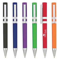 The Polo Pen The Polo Pen, Polo, Plastic, Pen,Imprinted, Personalized, Promotional, with name on it, giveaway, black ink 