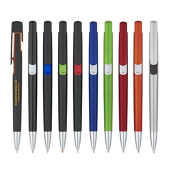 The Volt Pen The Volt Pen, Pen, Pens, Volt, Ballpoint, Plastic, Imprinted, Personalized, Promotional, with name on it, giveaway, black ink