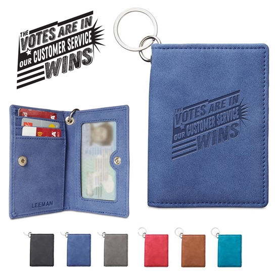 "The Votes Are In...Our Customer Service Wins!" Leeman™ Nuba ID Wallet  - CSW186