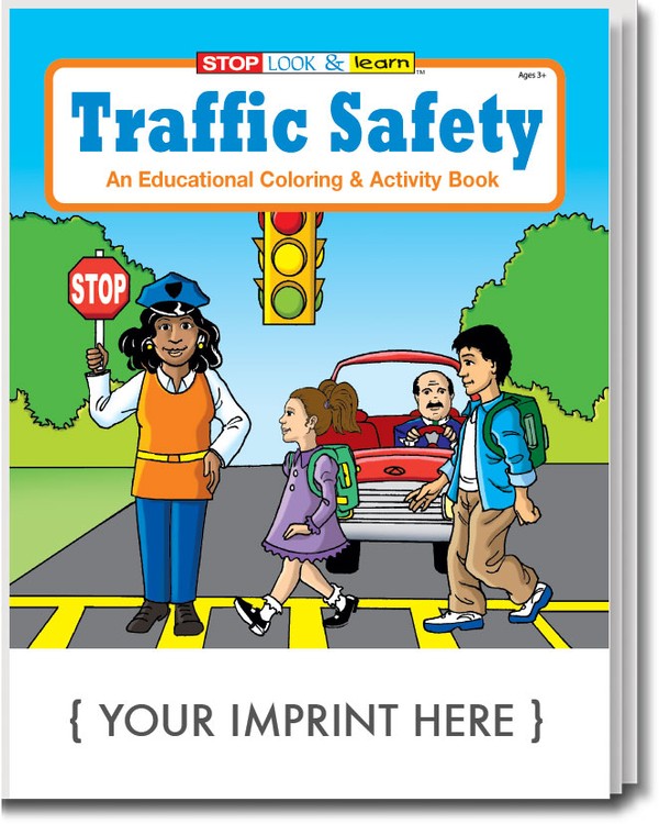 Traffic Safety Coloring & Activity Book | Care Promotions