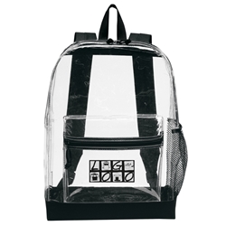 Custom Transparent Backpack | Care Promotions