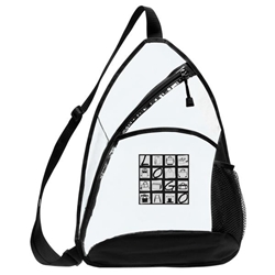 Transparent Sling Backpack promotional backpack, custom logo backpack, custom clear backpack, clear stadium backpack, back to school promotional items, employee appreciation gifts, bags with your logo, business gifts, corporate gifts with logo