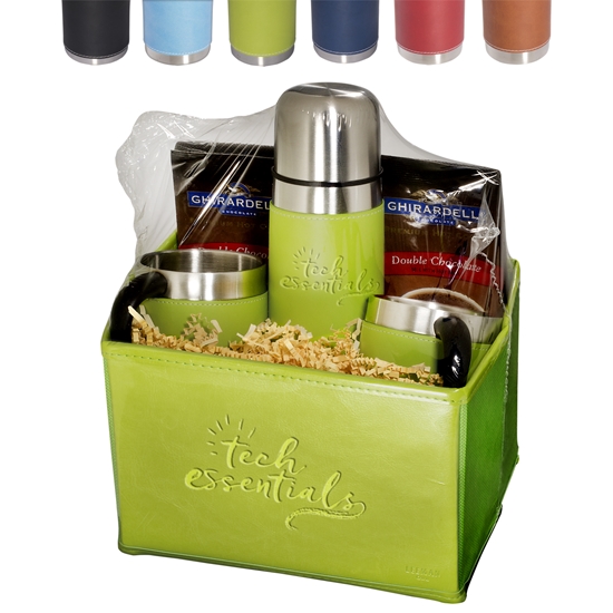 Tuscany™ Thermos, Cups, & Ghirardelli® Cocoa Set - CAN063