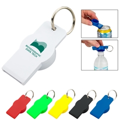 Twist-Top Bottle And Can Opener Twist-Top Bottle And Can Opener, Twist-Top, Bottle, and, Can, Opener, Twist, Top, Split Ring, Key Tag, keytag, Key Ring, Imprinted, Personalized, Promotional, with name on it, Gift Idea, Giveaway, 