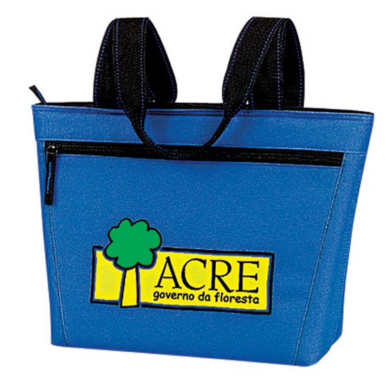Two-Tone 12 Pack Cooler Tote - LCL007