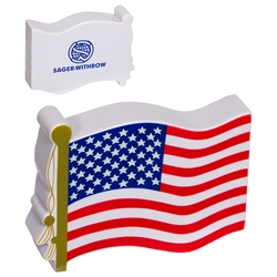 US Flag Stress Reliever | Patriotic Promotional Items | Care Promotions