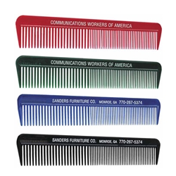 Unbreakable Comb Unbreakable Ad-Comb, Ad, Comb, Combs, Unbreakable, Imprinted, Personalized, Promotional, with name on it, giveaway