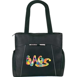 Universal Laptop Tote All Purpose, Universal, Zip, Laptop, Polyester, Promotional Events, Imprinted, Tote, Reusable, Recognition, Travel 