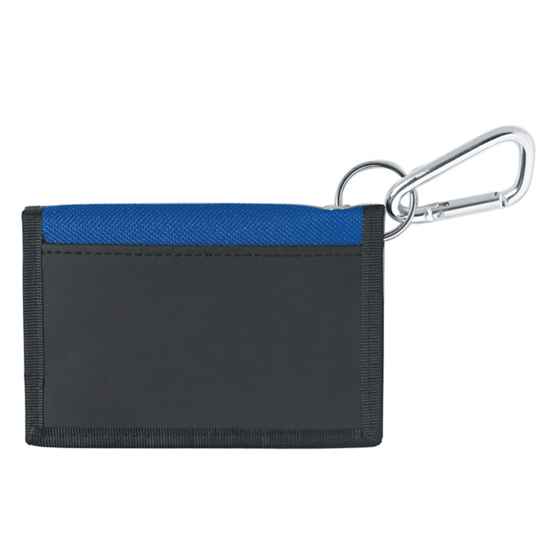 Velcro® Wallet With Carabiner - FIN003