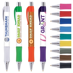 Vision Grip (Free Setup Charge & 4 Color Process!)   Full Color Pen, 4 color process pen, full color grip pen, Vision pen,  Imprinted, Personalized, Promotional, with name on it