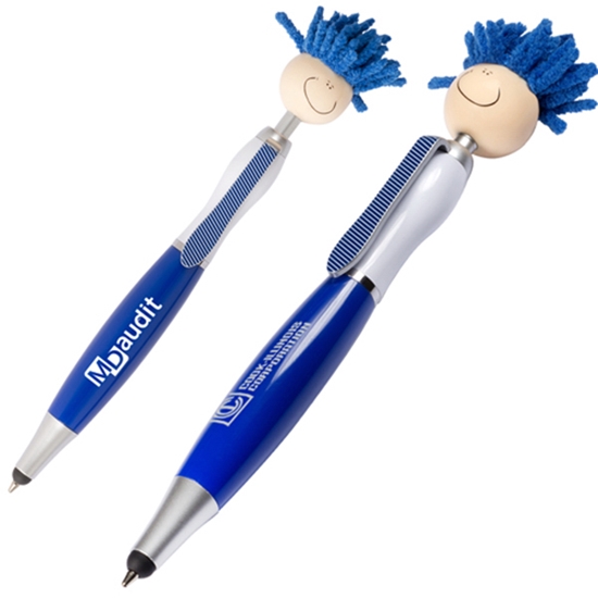 Volunteers: A Smiling Face To Make The World A Better Place! MopTopper™ Stylus Pen  - VOL026