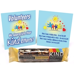 Volunteers We Appreciate Your "Kind" Efforts Treat Set  Volunteer, Recognition, Appreciation, Treat, Giveaway, Set, 