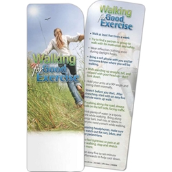 Walking for Good Exercise Bookmark Walking for Good Exercise Bookmark,BetterLifeLine, BetterLife, Education, Educational, information, Informational, Wellness, Guide, Brochure, Paper, Low-cost, Low-Price, Cheap, Instruction, Instructional, Booklet, Small, Reference, Interactive, Learn, Learning, Read, Reading, Health, Well-Being, Living, Awareness, Book, Mark, Tab, Marker, Bookmarker, Page holder, Placeholder, Place, Holder, Card, 2-side, 2-sided, Page, Exercise, Fitness, Nutrition, Sports, Workout, Gym, YMCA, Imprinted, Personalized, Promotional, with name on it, Giveaway, 
