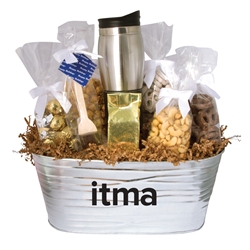 Warm & Cozy Gift Tub | Custom Food Gifts | Care Promotions