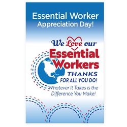 We Celebrate You! We Love Our Essential Workers! Theme 11 x 17" Posters (Sold in Packs of 10)  Essential Worker, Appreciation, Theme, Posters, Poster, Celebration Poster, Appreciation Day, Recognition Theme Poster, 