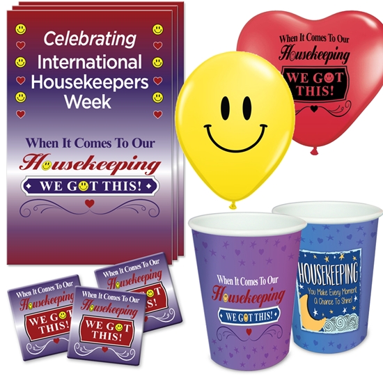 "When it Comes To Our Housekeeping...WE GOT THIS!" Celebration Party Pack   - HKW159