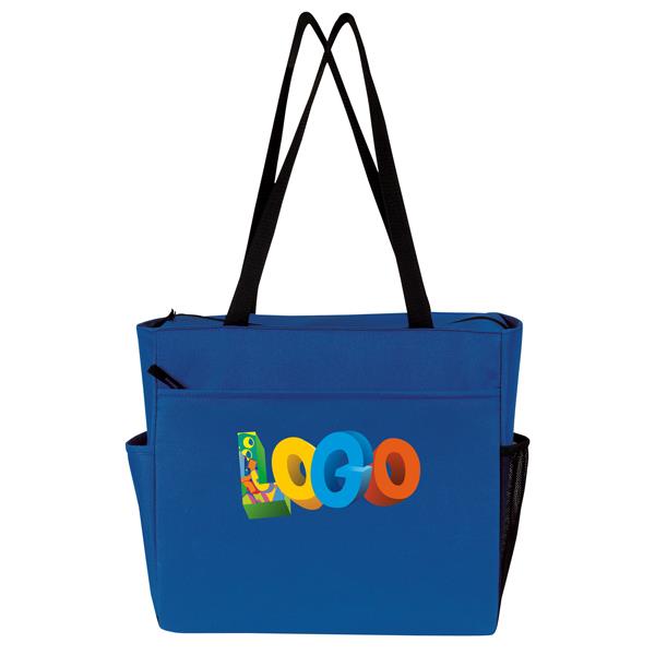"Teachers & Staff: You Deserve Praise Every Day in Every Way" On The Go Zip Tote - TSA101