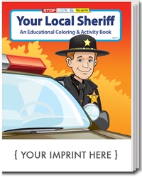 Your Local Sheriff Coloring & Activity Book | Care Promotions